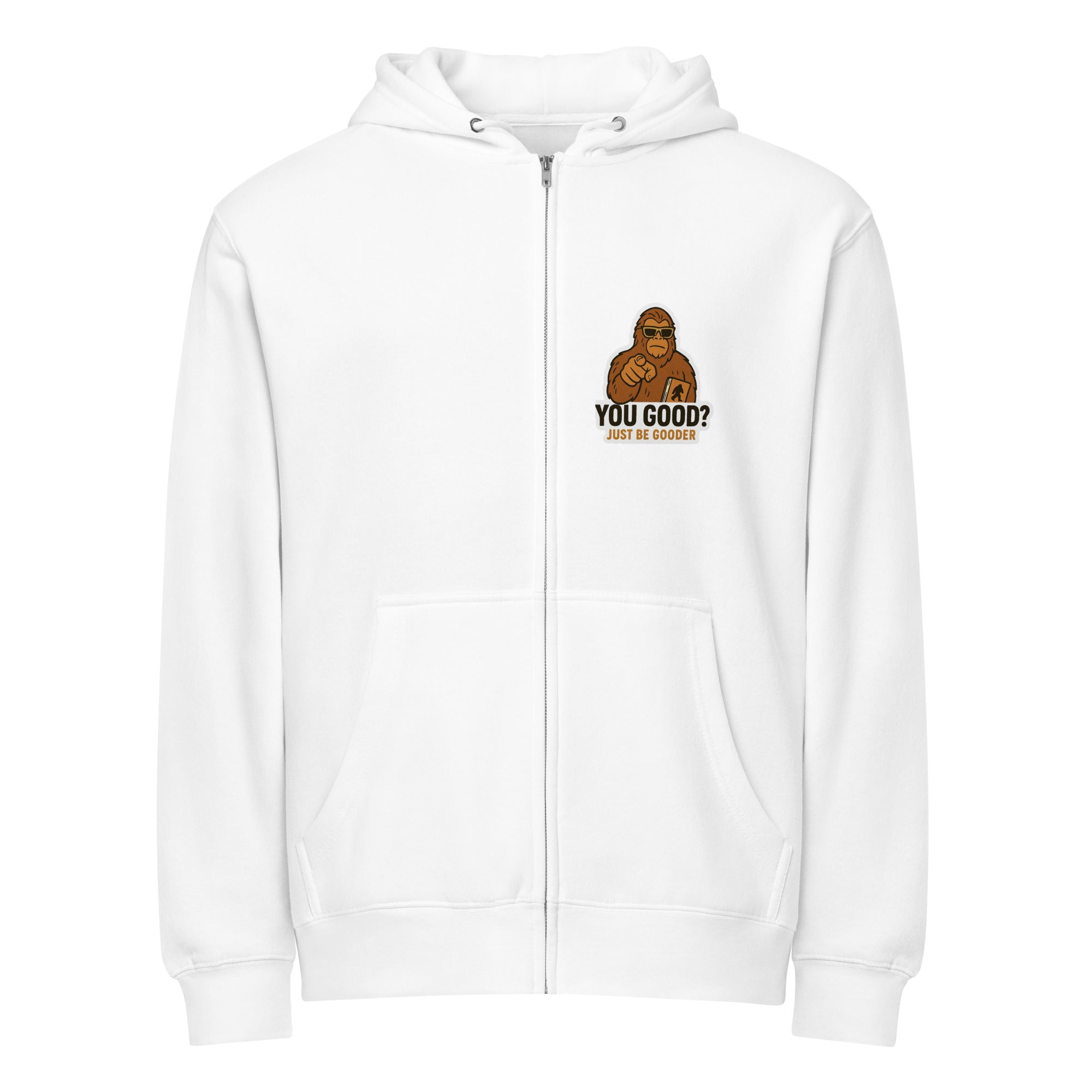 Premium full zip hoodie – Just Be GOODER